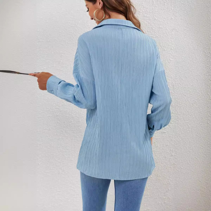New knitted shirt casual women's wear 29