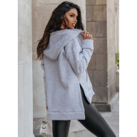 Sports pocket zipper loose casual hoodie sweatshirt 12