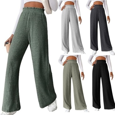 Women's casual loose knitted trousers 5