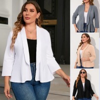 Women's Plus Size Blazers Cardigan Jackets 9
