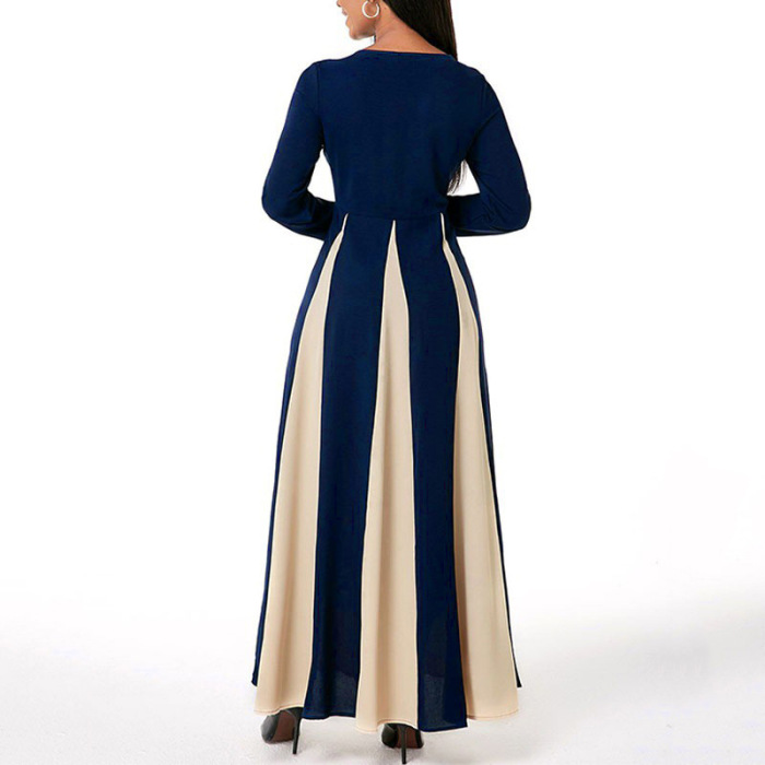 Women's round neck long sleeve dress 30